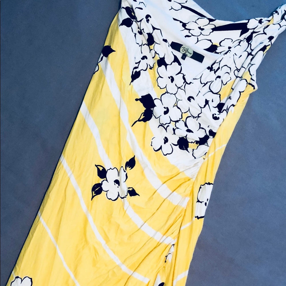 Eva Franco V-neck knee length dress